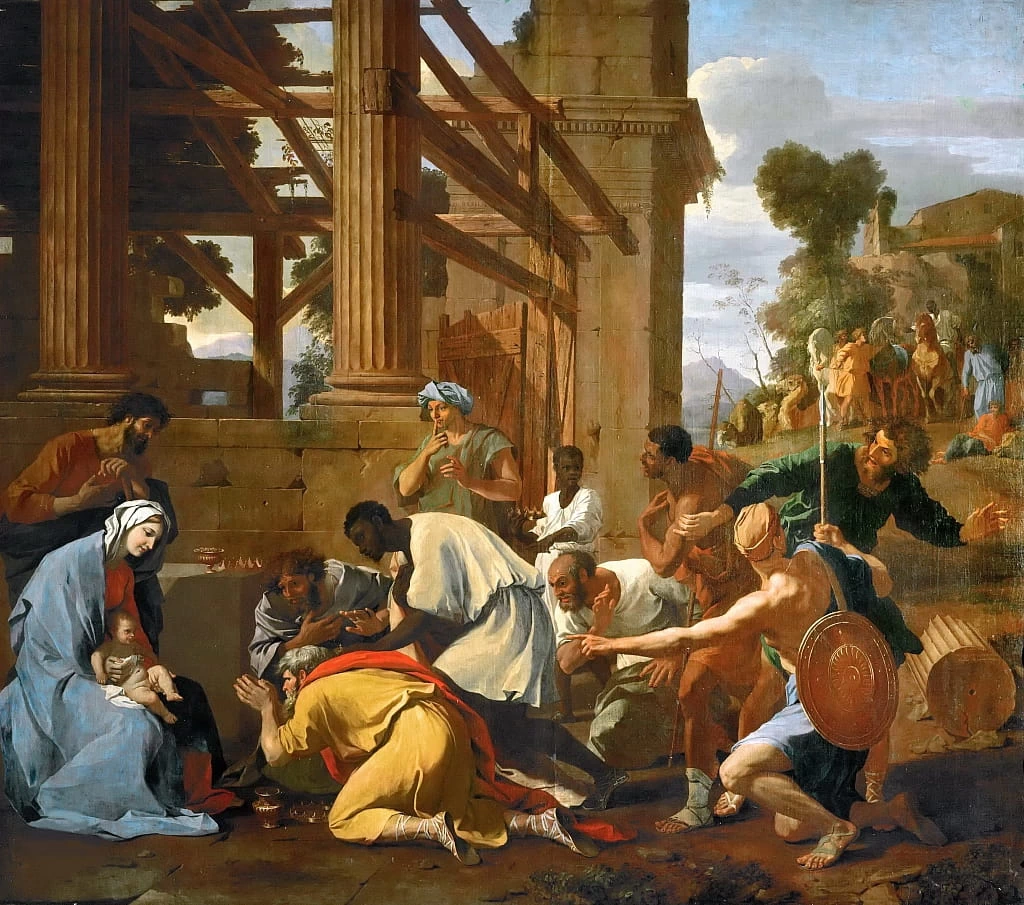 L'adorazione dei magi - Gemäldegalerie, Dresden